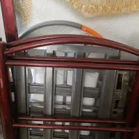 تخت دوطبقه فلزی|تخت و سرویس خواب|اهواز, نادری|دیوار