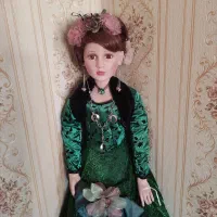 عروسک سرامیکی تزیینی|مجسمه، تندیس، ماکت|مهاجران, |دیوار