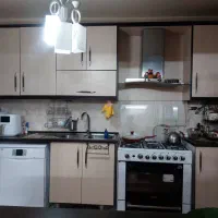 کابینت ام دی اف سالم و تمیز،هود سالم ،سینک|کتابخانه، شلف، قفسه‌های دیواری|قزوین, |دیوار