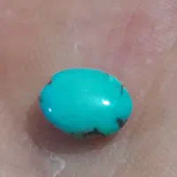 تعداد ۴ عدد فیروزه خوش رنگ نیشابور