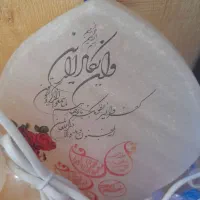 آباژور سنگ نمکی چراغ دار  ۴ قل عطاری گندم|چراغ خواب و آباژور|همدان, |دیوار
