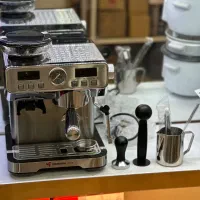 اسپرسو ساز نیم صنعتی آسیاب سر خود