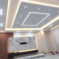 اجرای کناف، نرده استیل، سقف کاذب، کاغذ دیواری