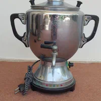دو مدل سماور نو برقی و سماور کارکرده گازی سالم|سماور، چای‌ساز، قهوه‌ساز|بابلسر, |دیوار