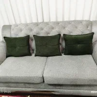 مبل سفید و سبز شیک نو نو|مبلمان خانگی و میز عسلی|اردبیل, |دیوار