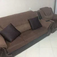 مبلمان ۷نفره|مبلمان خانگی و میز عسلی|فولادشهر, مسکن مهر فولادشهر|دیوار