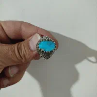 انگشتر دست ساز فیروزه