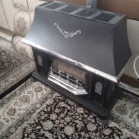بخاری گازی طرح شومینه