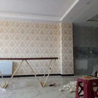 نصب کاغذدیواری وپوستر ونقاشی|خدمات پیشه و مهارت|نهاوند, |دیوار