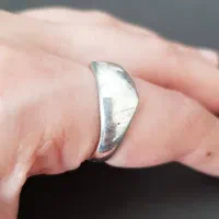 انگشتر حلقه نقره مردانه کلکسیونی و با قدمت ۴۰ سال|جواهرات|تهران, اقدسیه|دیوار