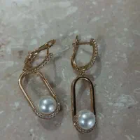 یک جفت گوشواره ژوپینگ رنگ ثابت ضد حساسیت