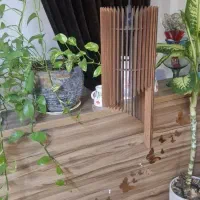 لوستر شیک چوبی آک