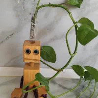 جاگلدان چوبی