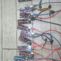 کارت رایزر و‌کابل دوسر usb