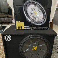 ساب KICKER ES15D4 + باکس 15 اینچ