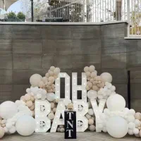 دکور تعیین جنسیت بادکنک آرایی|خدمات پذیرایی، مراسم|اصفهان, ارغوانیه|دیوار