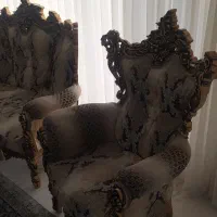 مبل سلطنتی چوب|مبلمان خانگی و میز عسلی|سهند, |دیوار