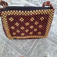 کیف مرواریدی دست ساز  دکوری