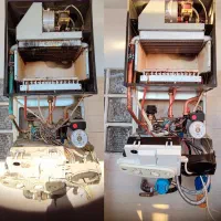 تعمیرات تعمیرکار سرویسکار پکیج ابگرمکن گازرومیزی