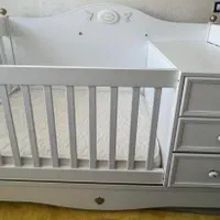 تخت و کمد کودک چیلک مدل سافاری