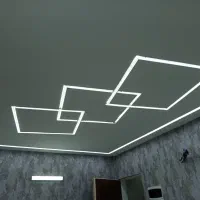 مونتاژ لاین نوری.|ریسه و چراغ تزئینی|شهرضا, |دیوار