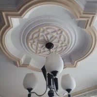 لوستر سه شعله طرح گل لاله دو عدد|لوستر و چراغ آویز|مشهد, موسوی قوچانی|دیوار