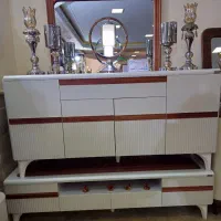 ست آینه کنسول ومیزتلوزیون پیچک شرایطی|بوفه، ویترین، کنسول|تبریز, |دیوار