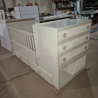 تخت و کمد سیسمونی|تخت و سرویس خواب|محمدیه-قزوین, |دیوار