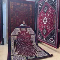 فرش ماشینی 700 شانه طرح اصفهان کاشان|فرش|شیراز, قلات|دیوار