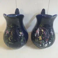 پارچ سرمه ای قدیمی عتیقه هست