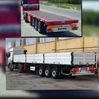 باربری تریلی کفی لبه تک جفت 10چرخ ایسوزو ترانزیت
