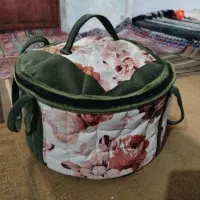 کاورقابلمه ۱۵نفره با پارچه مبل طرح دار