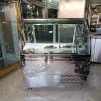 یخچال ویترینی تمام استیل