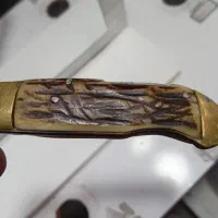 چاقو دسته شاخ تاشو