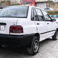 پراید سفید ۹۰ داشبورد جدید