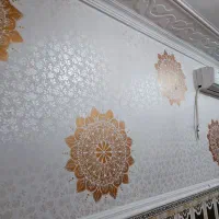 رنگ آمیزی طرح کاغذدیواری|خدمات پیشه و مهارت|خرمشهر, |دیوار