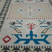 دوتخته گلیم فرش ۱۲متری|فرش|ایذه, |دیوار