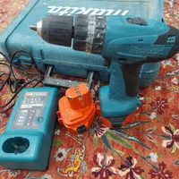 دریل شارژی ماکیتا ۸۲۷۱ ژاپنی و شارژی سرکج دی سی ای|ابزارآلات|شیراز, هفت تنان|دیوار