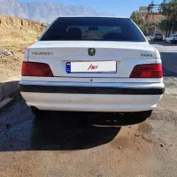 پژو پارس سال ۹۹ سفید بدون رنگ|خودرو سواری و وانت|خرمآباد, |دیوار