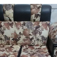 مبل هفت نفره همراه با میز گوشه مبلی