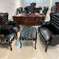 مبلمان اداری/نیمست کلاسیک اداری مدل طنابی ونگه