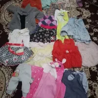 تعدادی لباس نوزاد از یک ماه تا یکسال و نیم|کفش و لباس بچه|کرمانشاه, |دیوار