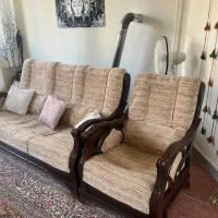 مبل چوب گردو اصل