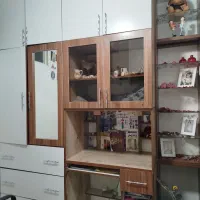 میز تحریر و کمد و دراور آینه دار