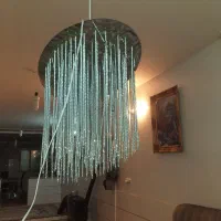 لوستر استیل|لوستر و چراغ آویز|اراک, |دیوار