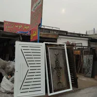 آهنگر کرمی درب پنجره چهارچوب در فلزی فرانسوی آهنی|مصالح و تجهیزات ساختمان|ری, صالح‌آباد شرقی|دیوار