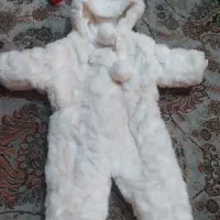 سرهمی خرگوشی تدی سفید و مخمل مناسب سیسمونی خاص|کفش و لباس بچه|تهران, خانی آباد نو شمالی|دیوار
