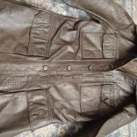 کاپشن چرم اصل