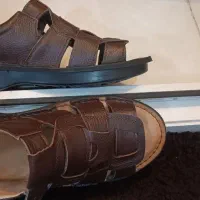 صندل مردانه چرم طبیعی