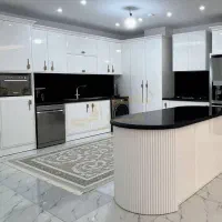 کابینت پولیشی و سوپر مات قشنگی خونه از آشپزخونه